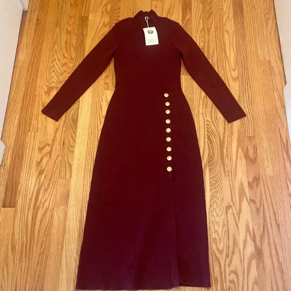 【sezane/セザンヌ】Harper ドレス ハイネック ミディドレス sezane/セザンヌ】Harper ドレス ハイネック ミディドレス